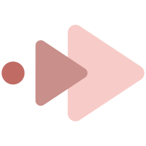 A rose gold right-pointing navigation arrow icon for FAQs on the Lumi Glow Bangkok Facial Massage Delivery website.